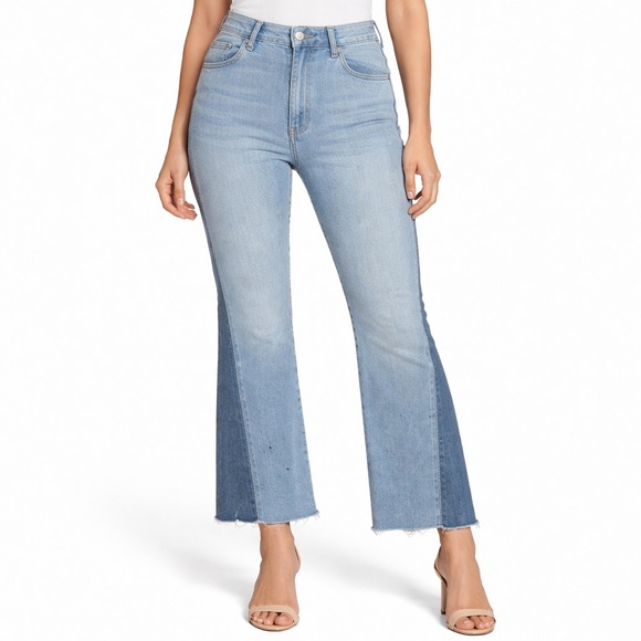 DL1961 Women's Sky Blue Wide Leg Jeans - Picture 12 of 13